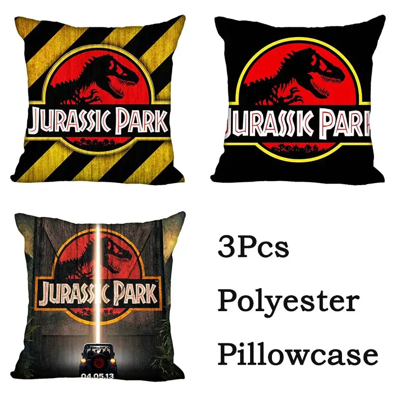 Dinosaur Print Pillowcase Set
