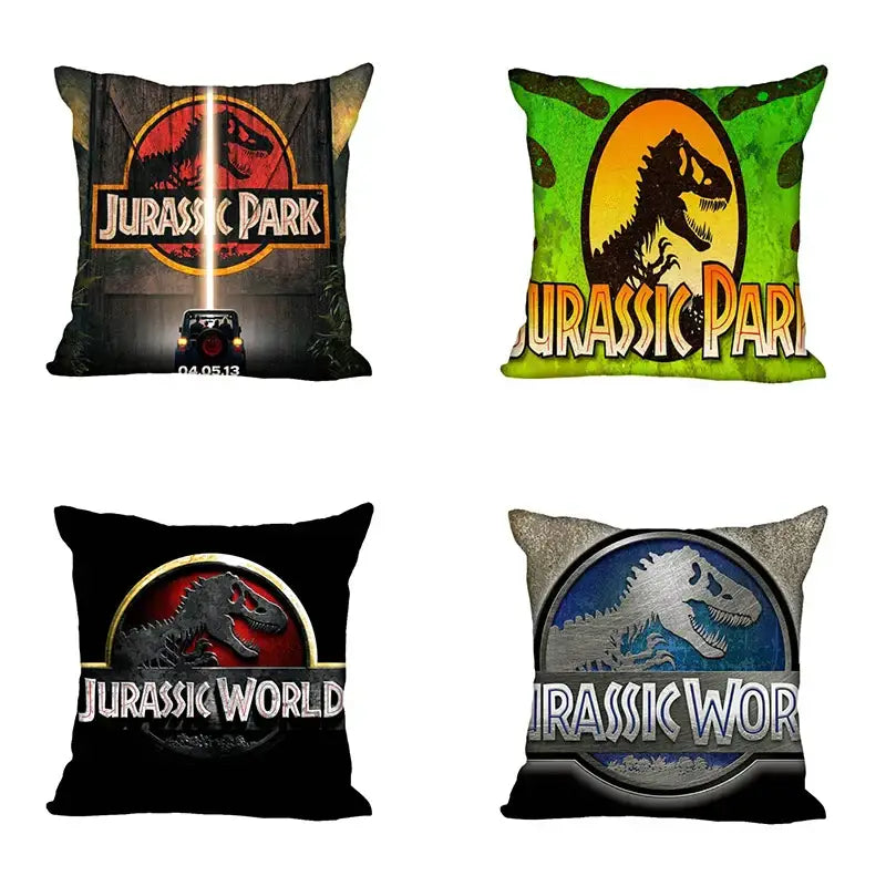 Dinosaur Print Pillowcase Set
