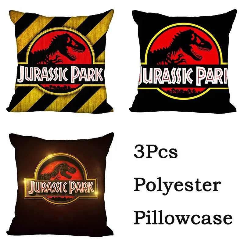 Dinosaur Print Pillowcase Set