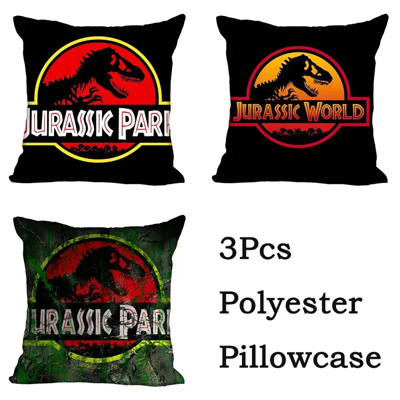 Dinosaur Print Pillowcase Set
