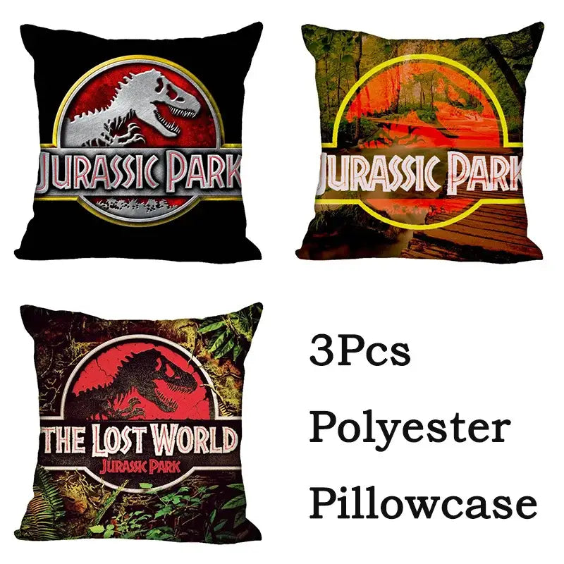 Dinosaur Print Pillowcase Set