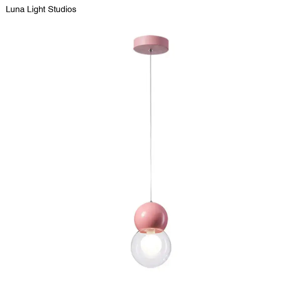 Pink Macaron Pendant Light