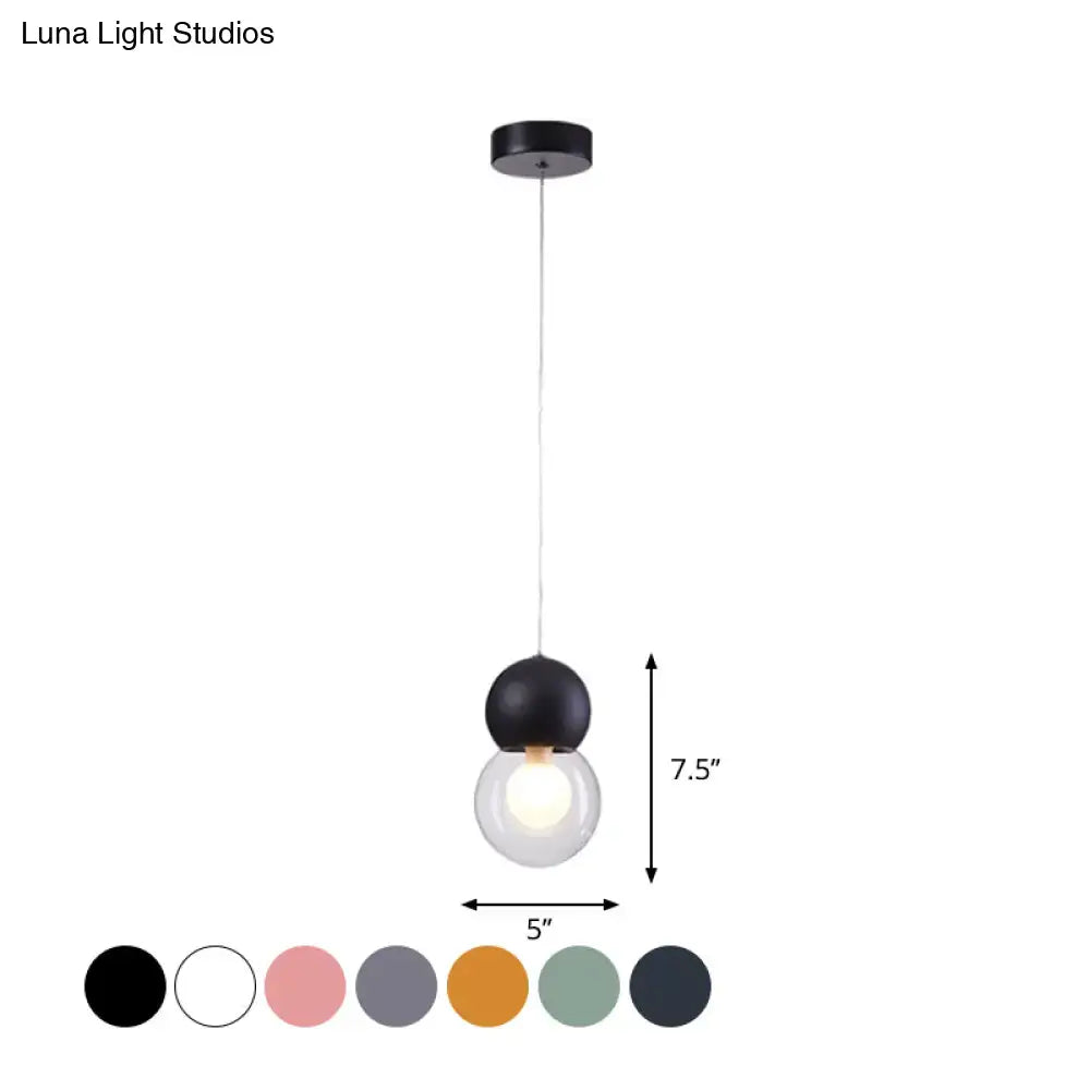 Pink Macaron Pendant Light