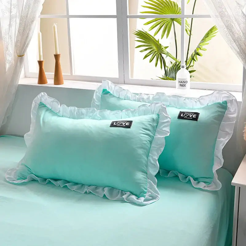 Ruffled Princess Quilt Set