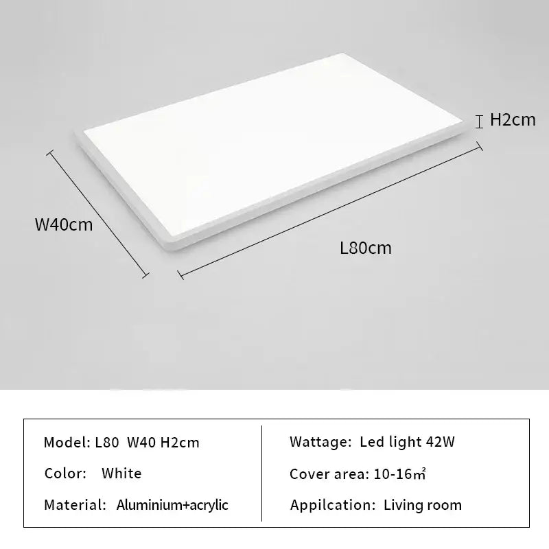 Black Modern Ceiling Light