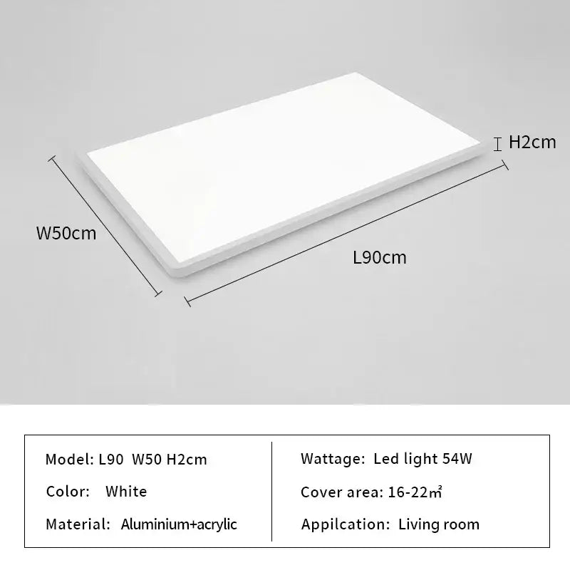 Black Modern Ceiling Light