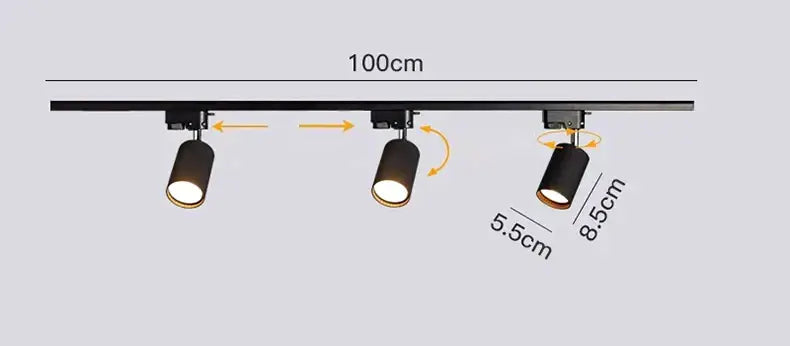 Black LED Ceiling Lights