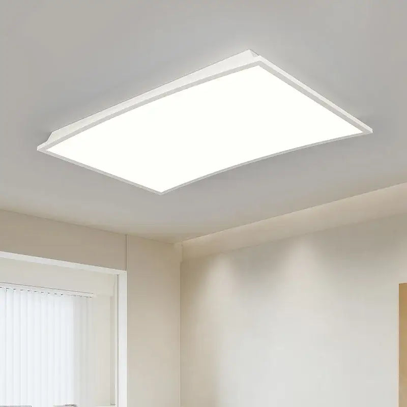 Black Square 90x60cm Ceiling Light