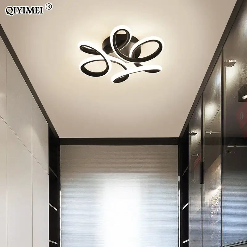 Gold Loop LED Ceiling Light