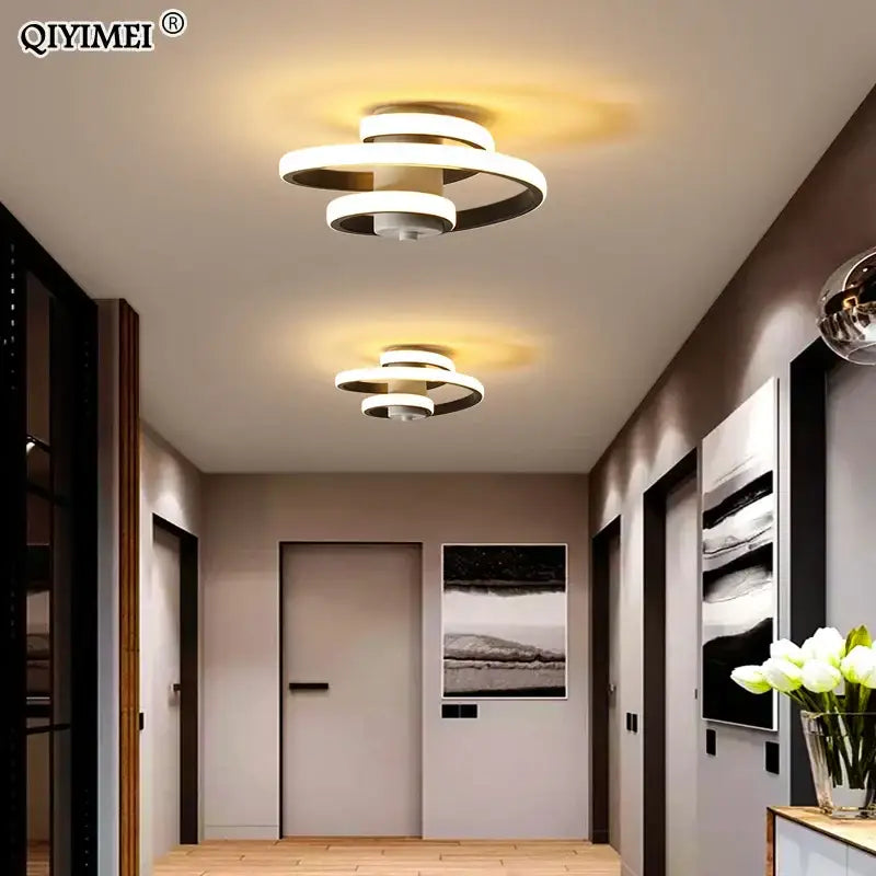 Gold Loop LED Ceiling Light
