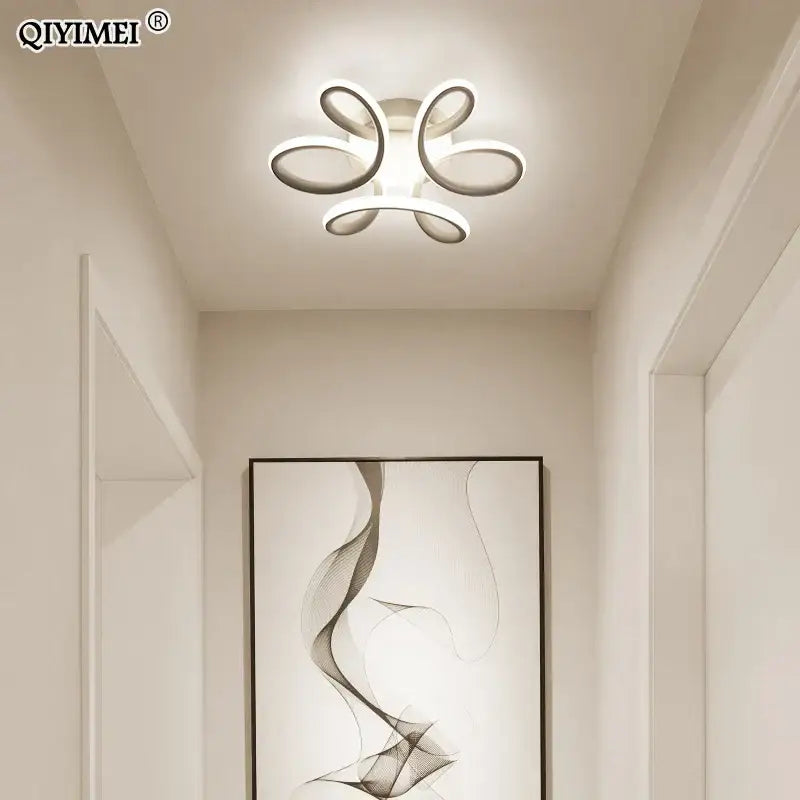 Gold Loop LED Ceiling Light
