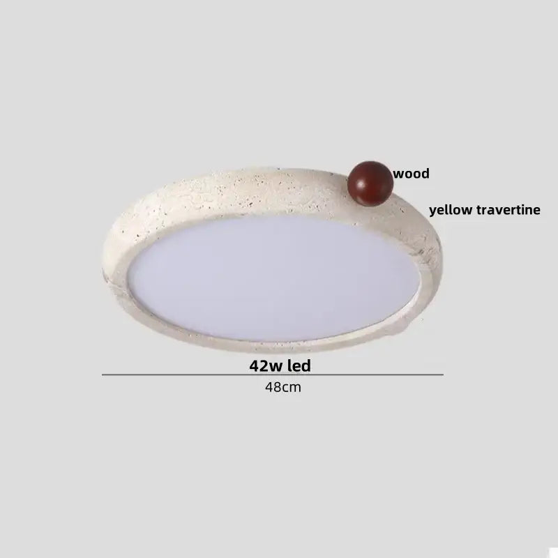 White Stone LED Ceiling