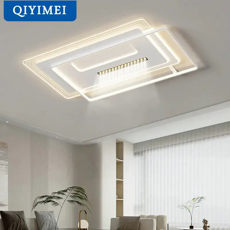 White LED Round Square Ceiling Light