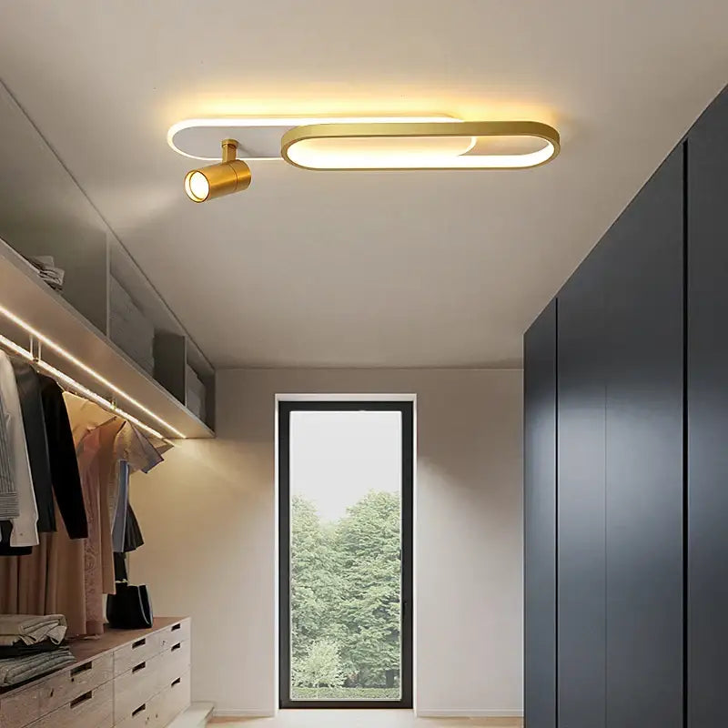 Gold LED Ceiling Spotlights