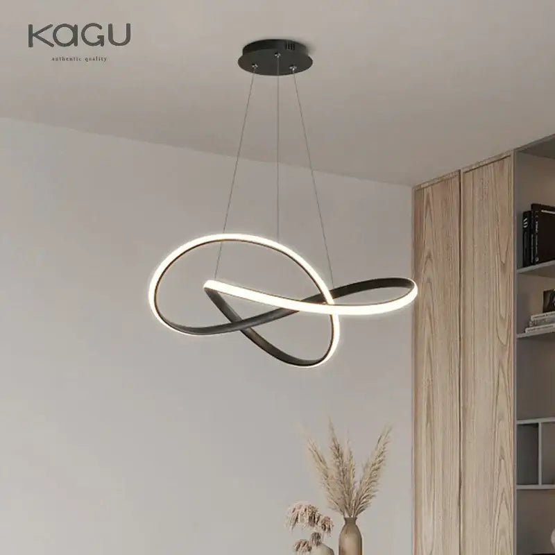 White Infinity Pendant Light