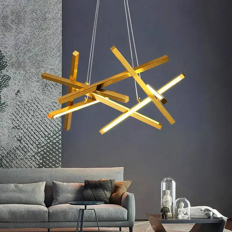 Gold LED Chandelier Lighting