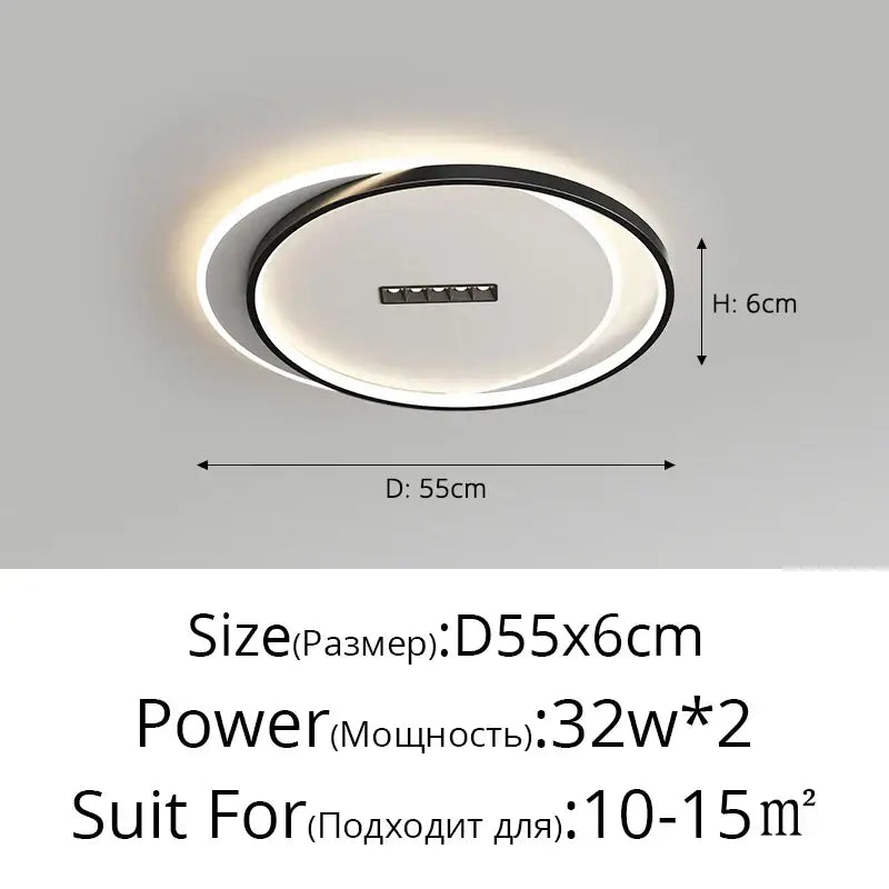 Black LED Chandelier Spotlight