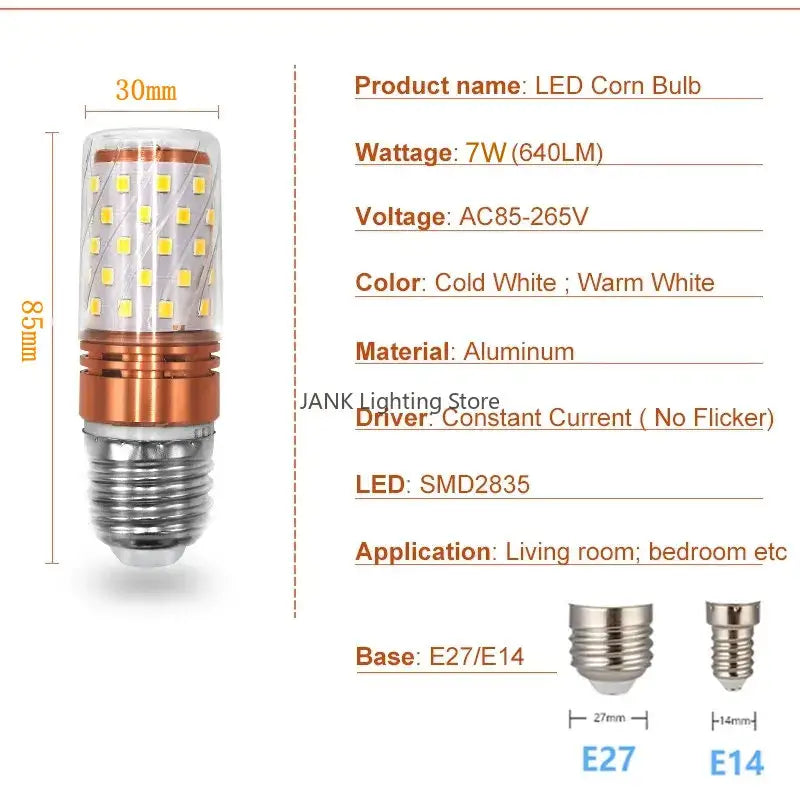Aluminum Dining Light Bulbs