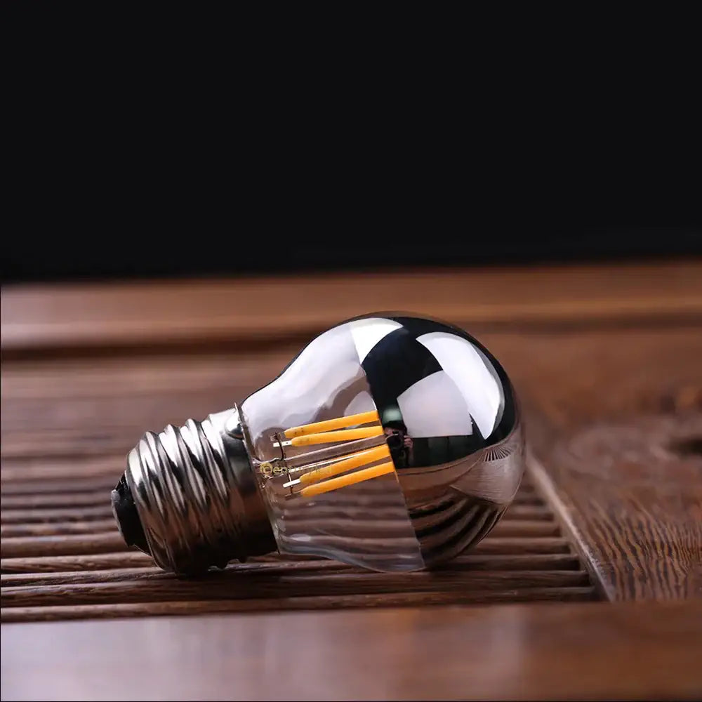 Silver Dimmable LED Bulb