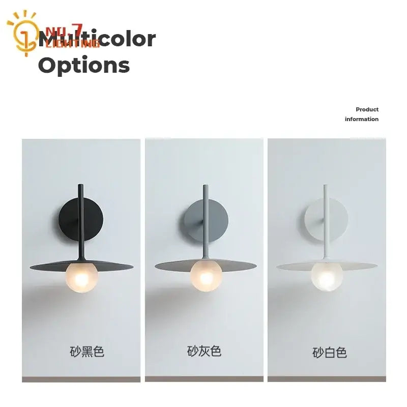 Gray Black G9 Wall Lamp