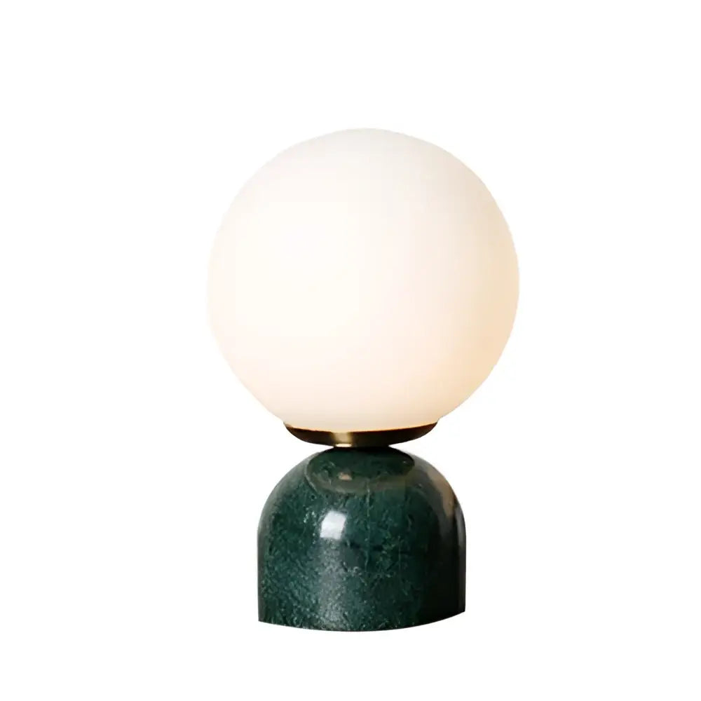 Marble Glass Table Lamp Set