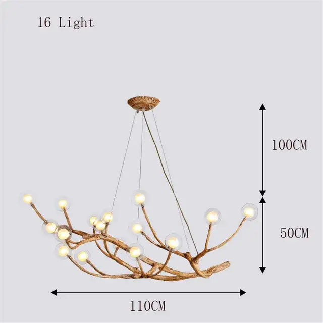 Bronze Bubble Chandelier Light
