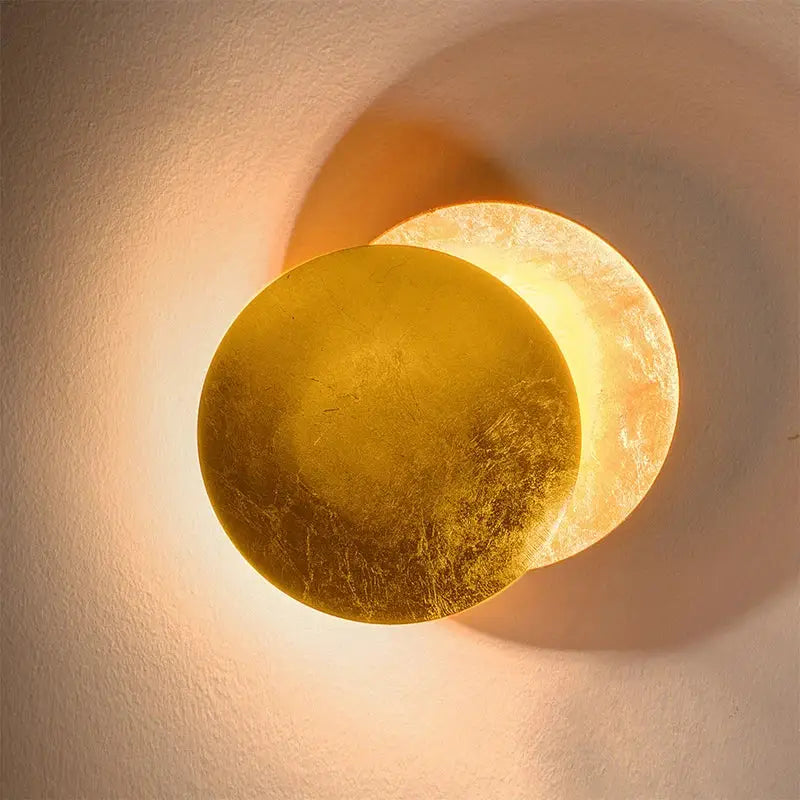 Gold Eclipse Wall Lamp