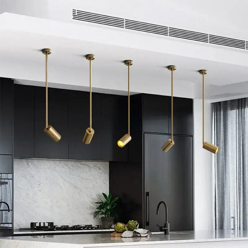 Brass Ceiling Spotlight