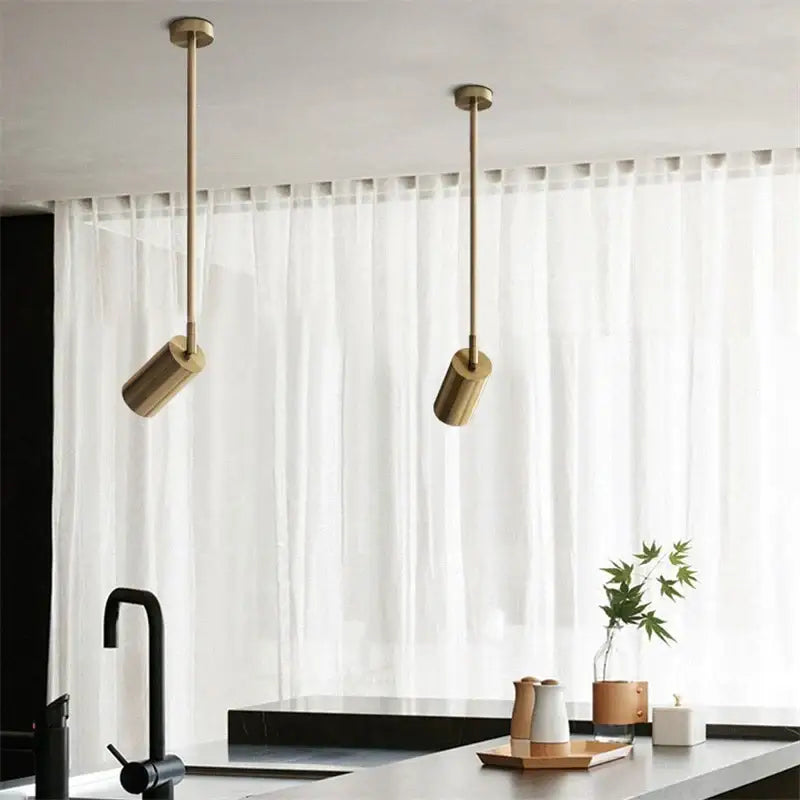 Brass Ceiling Spotlight