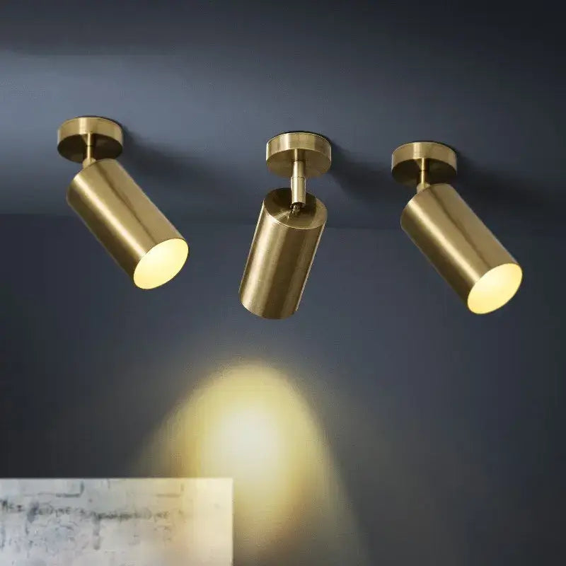 Brass Ceiling Spotlight