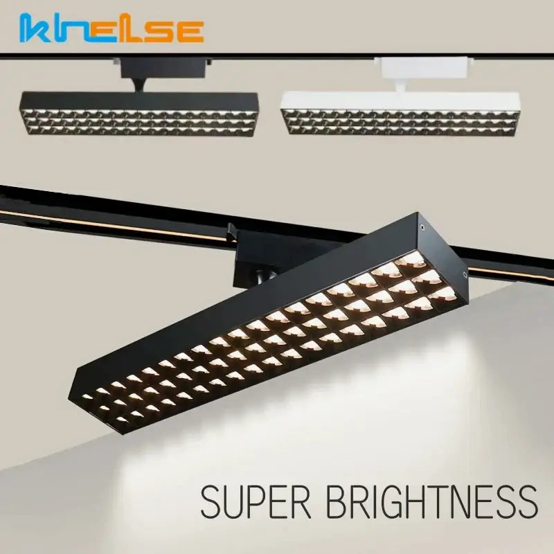 Black LED Track Light