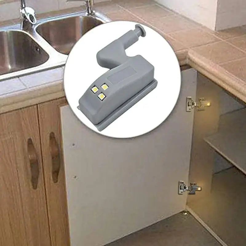 Gray LED Hinge Sensor Lights