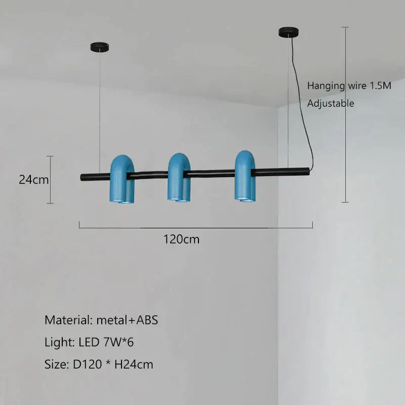 Grey U-Shape Pendant