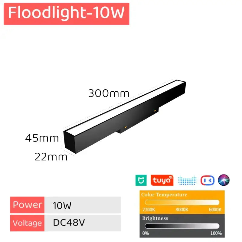 Magnetic LED Track Light