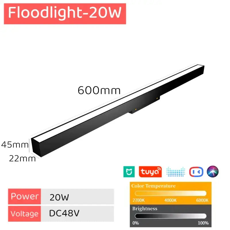 Magnetic LED Track Light