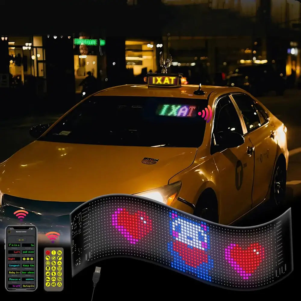 Red Blue LED Matrix Panel
