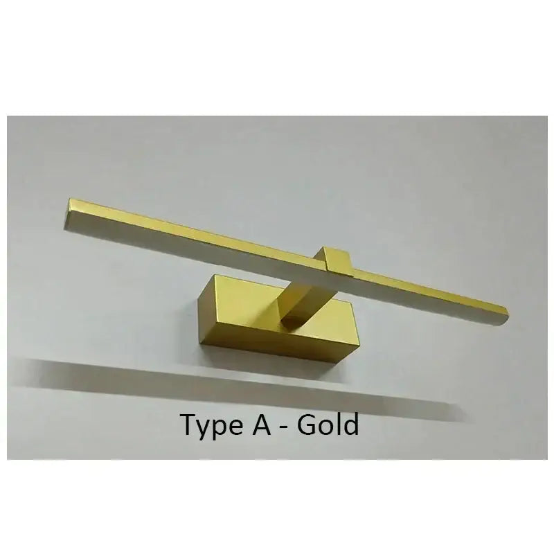 Gold Wave Mirror Sconce
