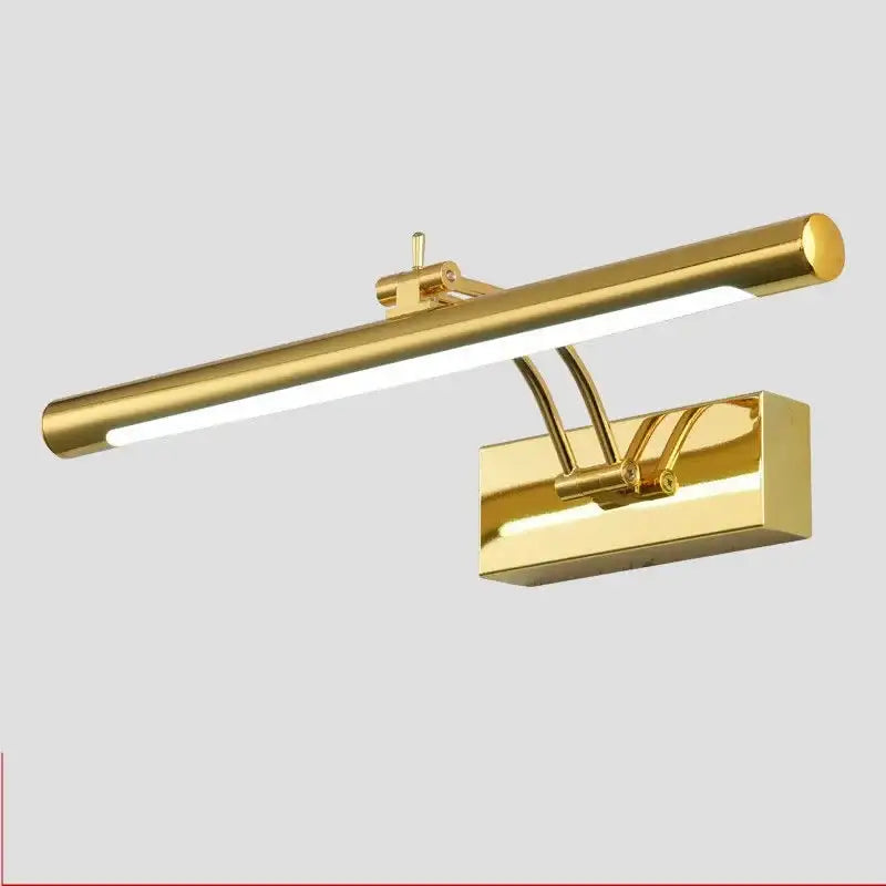 Gold Linear Mirror Light