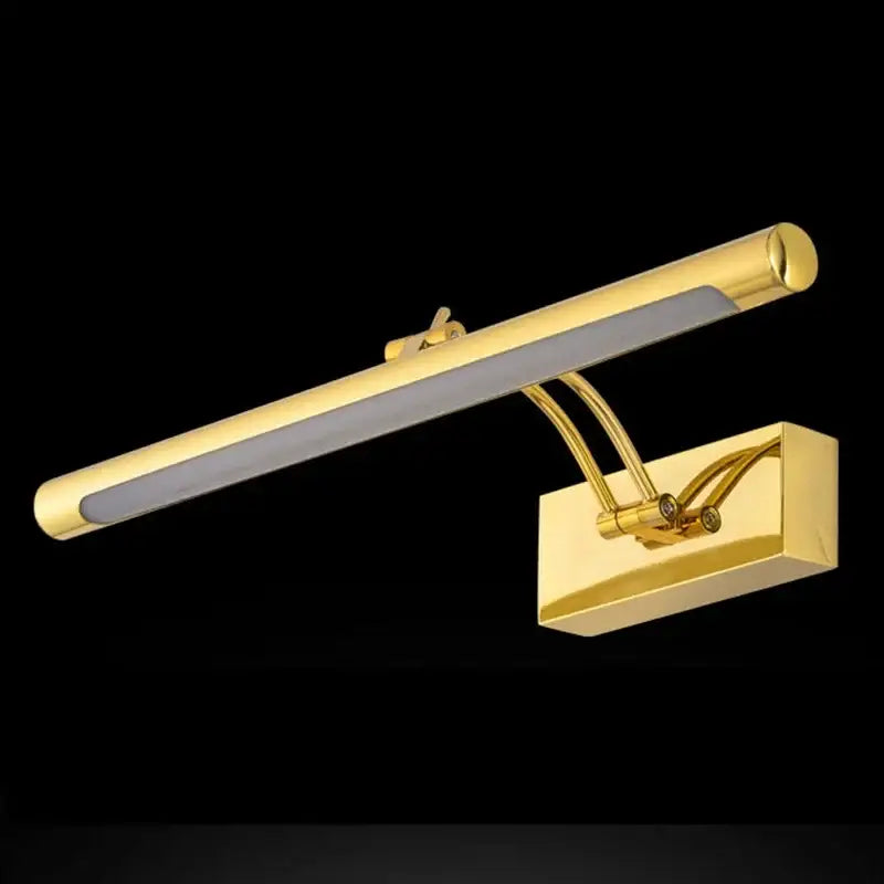 Gold Linear Mirror Light