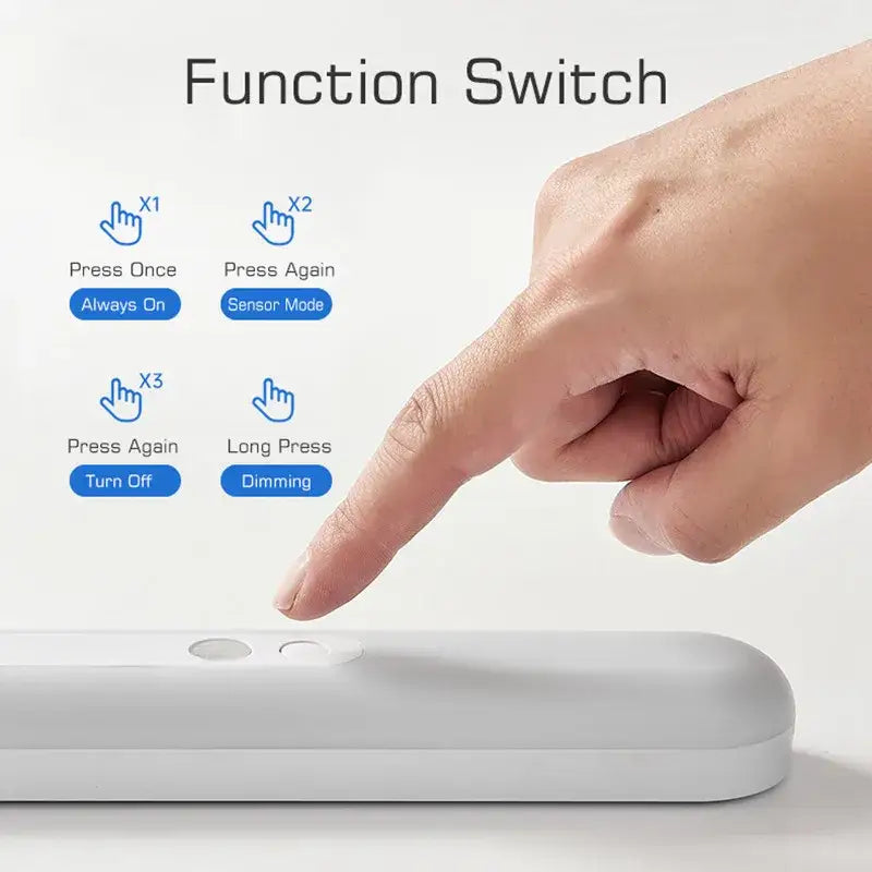 White Motion Sensor Lamp