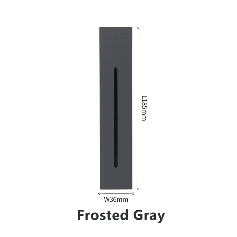 Silver LED Sensor Wall Lamp