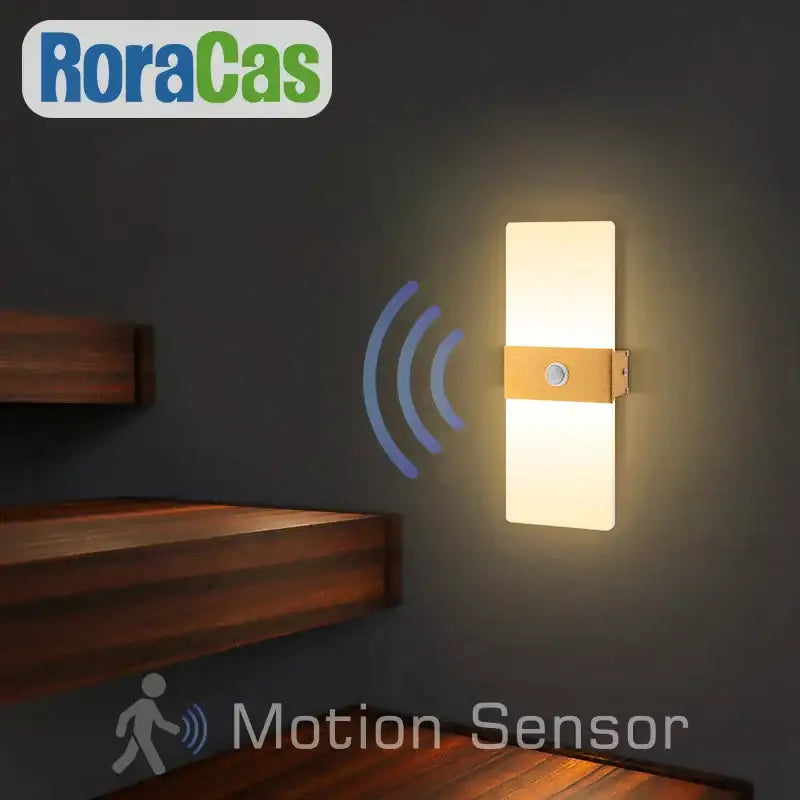 Gold Motion Sensor Light