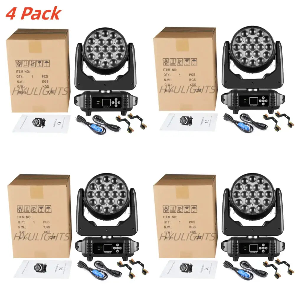 Black LED Wash Light