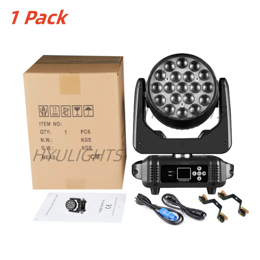 Black LED Wash Light