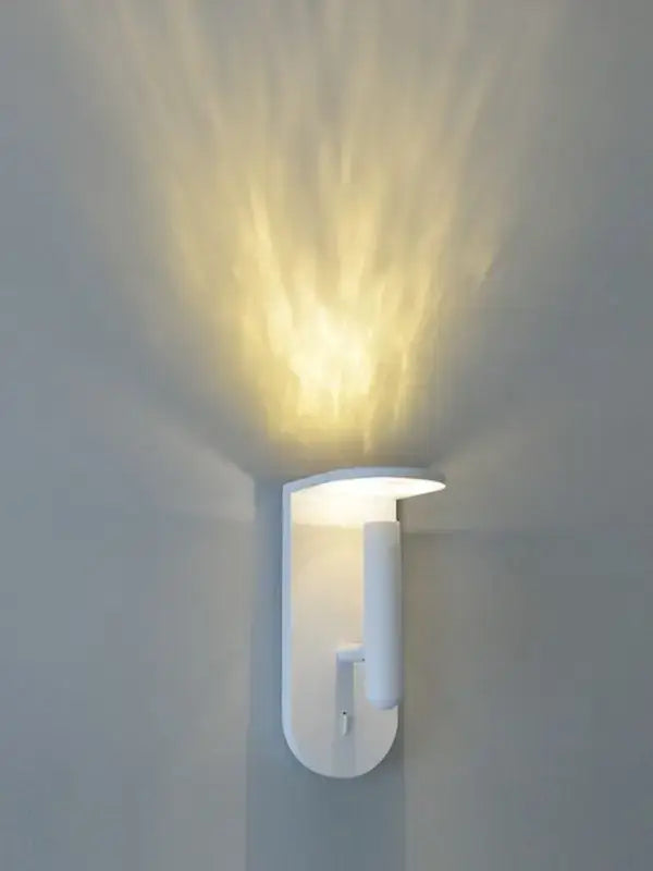 Black Brass Flame Lamp