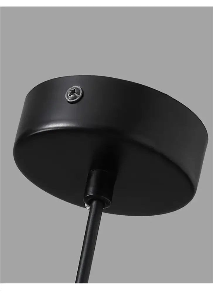 Black Flying Saucer Chandelier