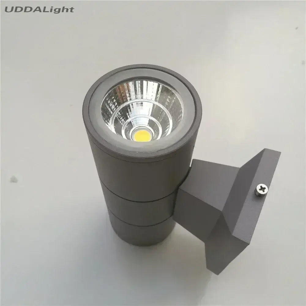 Black Outdoor Up-Down LED Wall Sconce