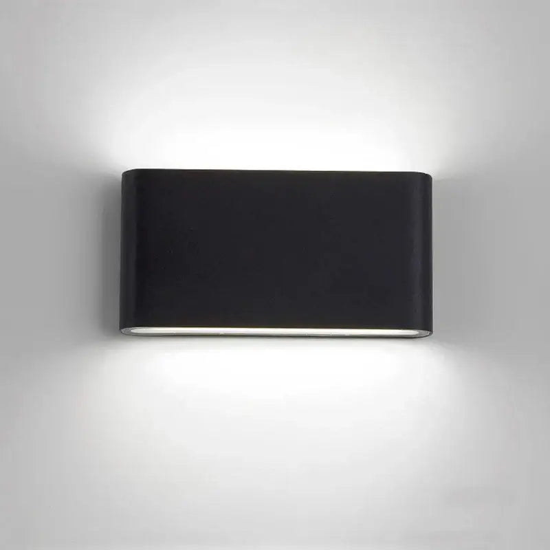 Black Aluminum Outdoor Light