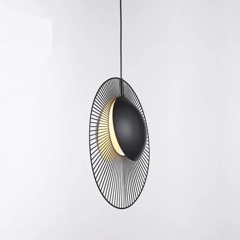 Black Oyster Pendant Light