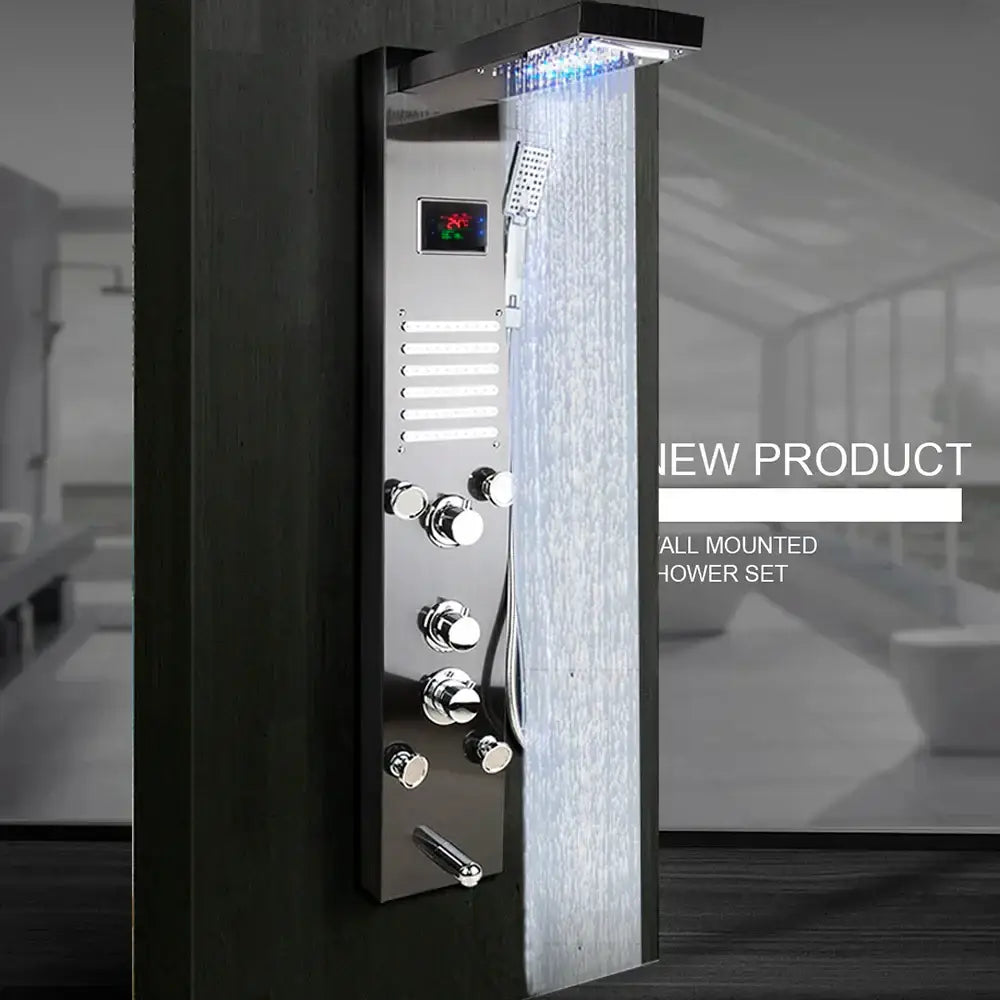 Chrome LED Bath Faucet